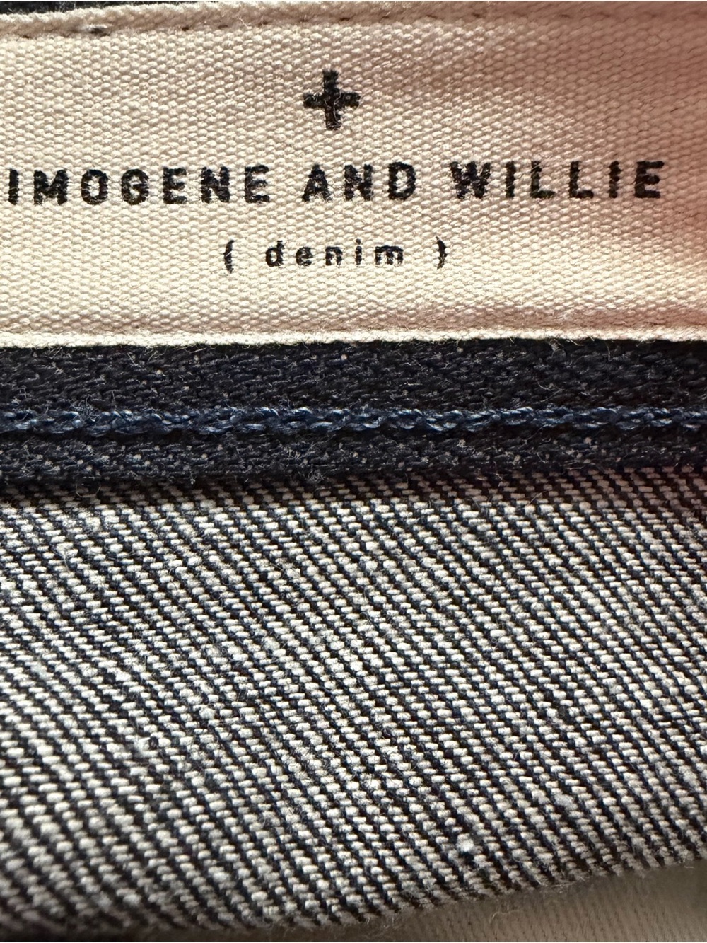 Imogene + Willie Catherine Jeans Indigo Wash Selvedge Rigid NEP 29X35 Cotton - Picture 8 of 12